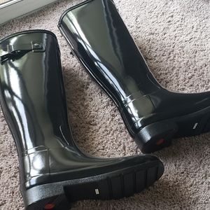 Hunter refined wide fit boots